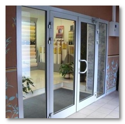 Двери алюминиевые: производство дверей алюминиевых, ремонт алюминиевых дверей, установка дверей алюминиевых 